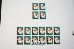 US 1950s-1990s CHRISTMAS SEALS COLLECTION OF 80+ SHEETS & IN 2 ALBUMS