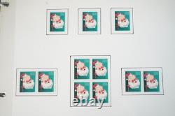 US 1950s-1990s CHRISTMAS SEALS COLLECTION OF 80+ SHEETS & IN 2 ALBUMS
