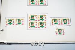 US 1950s-1990s CHRISTMAS SEALS COLLECTION OF 80+ SHEETS & IN 2 ALBUMS