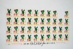 US 1950s-1990s CHRISTMAS SEALS COLLECTION OF 80+ SHEETS & IN 2 ALBUMS