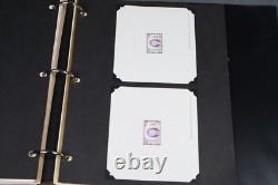 US 1960s JFK SPECIALIZED STAMP COLLECTION DUBAI-HUNGARY IN ALBUM