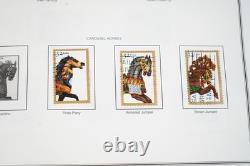 US 1990s-2000s COLLECTION OF 450+ STAMPS MINT & UESD STORED IN HARRIS ALBUM