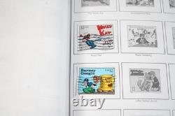 US 1990s-2000s COLLECTION OF 450+ STAMPS MINT & UESD STORED IN HARRIS ALBUM