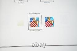 US 1990s-2000s COLLECTION OF 450+ STAMPS MINT & UESD STORED IN HARRIS ALBUM