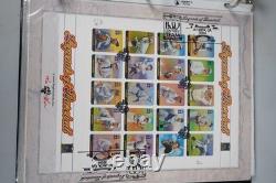 US 1990s-2000s PUGH HAND PAINTED COLLECTION OF 32 JUMBO FDCs STORED IN ALBUM