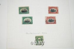 US 20th CENTURY CANCELLATIONS COLLECTION OF 1,200+ STAMPS STORED IN ALBUM