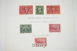 US 20th CENTURY CANCELLATIONS COLLECTION OF 1,200+ STAMPS STORED IN ALBUM