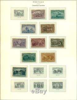 US COLLECTION 1847-1976, in two brand new Schaubek hingeless albums Scott $7,274
