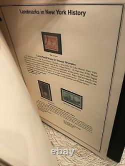 US COLLECTION IN HERITAGE ALBUM, Large Book With Stamps 1893 to 1994