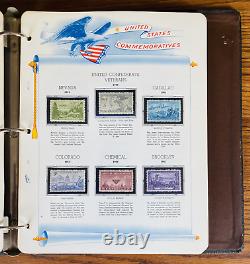 US COMMEMORATIVE STAMP ALBUM COLLECTION 1950-1983 MNH on 46 WHITE ACE PAGES