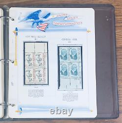 US COMMEMORATIVE STAMP ALBUM COLLECTION 1950-1983 MNH on 46 WHITE ACE PAGES