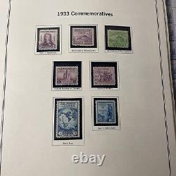 US Commemorative Postage Stamp Album Collection 1919-1969