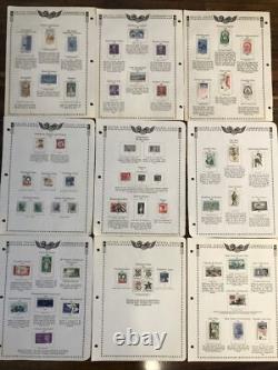 US Commemoratives Collection In Minkus US Album 1869 Is To 1965