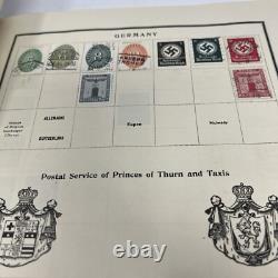 US + Country And accumulation of 2500+ Modern Postage Stamp Album Pre WWII