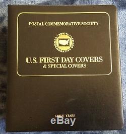 US FDCs from 1930s-1950s in Album, Collection of 125+ Covers, VF