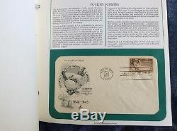 US FDCs from 1930s-1950s in Album, Collection of 125+ Covers, VF