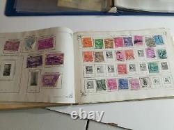 US +Foreign Stamp Collection Albums Loose Postcards Envelopes starting 1860's