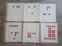 US High Value Used Stamp Collection in Scott Album Pages. Unwatermarked Lot