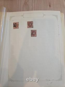 US High Value Used Stamp Collection in Scott Album Pages. Unwatermarked Lot