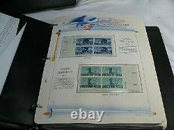 US MINT Stamp Collection mounted in a 6 Volume WHITE ACE album withcase & Bonus