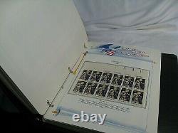 US MINT Stamp Collection mounted in a 6 Volume WHITE ACE album withcase & Bonus
