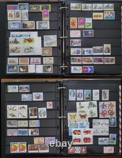US MNH Stamps Collection- Sheets, Blocks & More 30 Stock Pages In Scott Binder