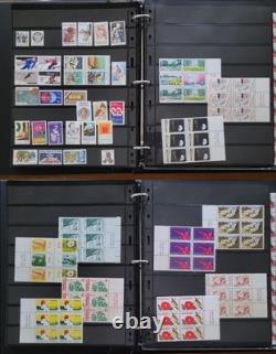 US MNH Stamps Collection- Sheets, Blocks & More 30 Stock Pages In Scott Binder