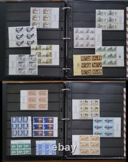 US MNH Stamps Collection- Sheets, Blocks & More 30 Stock Pages In Scott Binder