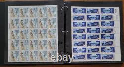 US MNH Stamps Collection- Sheets, Blocks & More 30 Stock Pages In Scott Binder