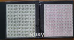 US MNH Stamps Collection- Sheets, Blocks & More 30 Stock Pages In Scott Binder