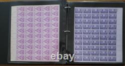 US MNH Stamps Collection- Sheets, Blocks & More 30 Stock Pages In Scott Binder
