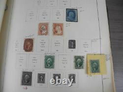 US, Magnificent Stamp Collection hinged/mounted in Scott National album