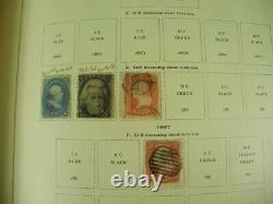 US, Magnificent Stamp Collection hinged/mounted in Scott National album