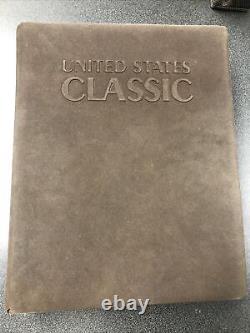 US Mint Collection In Album 1940's-1989 Mostly Complete Mint Never Hinged