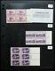 Us Mint Nh Plate Block Stamp Collection Harris Album Lot Of 500+ 1930's To 1970