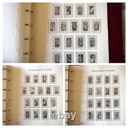 US Mint Never Hinged Stamp Collection in Hingeless Album FV +300