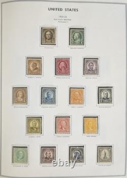 US Mint Stamp Collection 1919-70s Album NH Washington Franklin Prexies Airmail