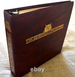 US Mint Stamp Collection in Heritage Album FV +$190