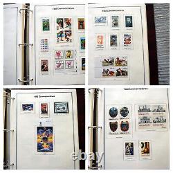 US Mint Stamp Collection in Heritage Album FV +$190