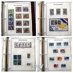 US Mint Stamp Collection in Heritage Album FV +$190