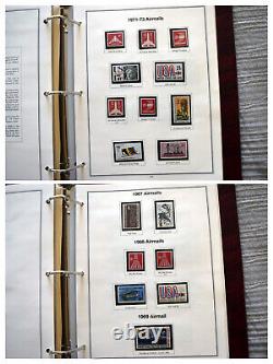 US Mint Stamp Collection in Heritage Album FV +$190