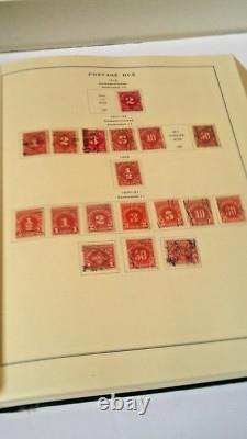 US National Stamp Album with Air Post Revenue Envelope & other BOB Stamps