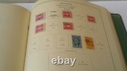 US National Stamp Album with Air Post Revenue Envelope & other BOB Stamps