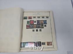 US Postage Stamp Album American With Stamps 1847-1952 Lincoln Washington