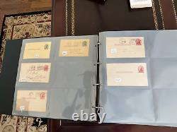 US Postal Card Collection- 418 Cards-Pristine Lindner 120 Pg Album $1,500+ Value