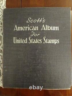 US STAMP COLLECTION IN SCOTT AMERICAN ALBUM 1872 to 1972. BEST QUALITY AND HCV