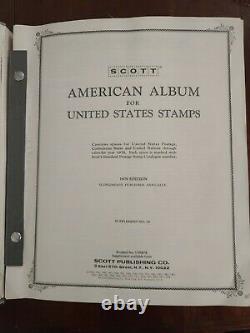 US STAMP COLLECTION IN SCOTT AMERICAN ALBUM 1872 to 1972. BEST QUALITY AND HCV