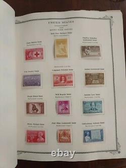 US STAMP COLLECTION IN SCOTT AMERICAN ALBUM 1872 to 1972. BEST QUALITY AND HCV