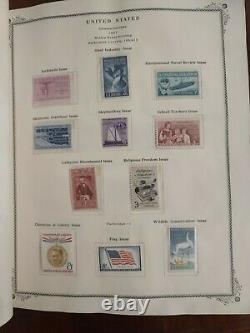 US STAMP COLLECTION IN SCOTT AMERICAN ALBUM 1872 to 1972. BEST QUALITY AND HCV