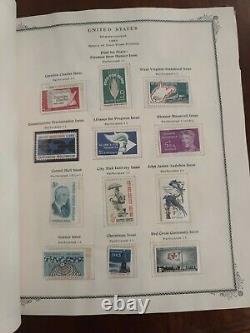 US STAMP COLLECTION IN SCOTT AMERICAN ALBUM 1872 to 1972. BEST QUALITY AND HCV